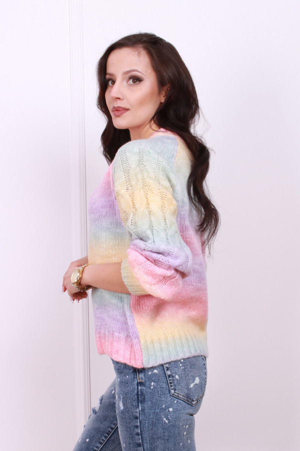 Sweter multikolor 1