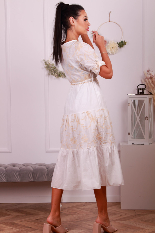 Bawełniana sukienka midi 2